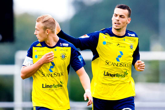 Ängelholms Christian Ljungberg och Dennis Stojanovic Fredin