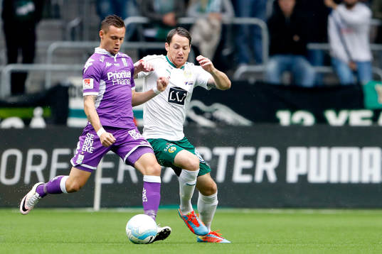 IFK Göteborgs Sebastian Eriksson och Hammarbys Johan