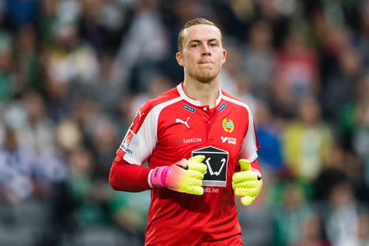 Hammarbys målvakt Ögmundur Kristinsson