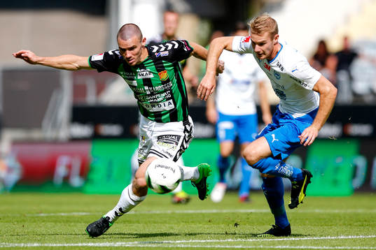 GAIS James Sinclair och Värnamos Freddy Winst