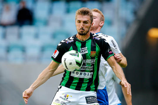 GAIS Dardan Rexhepi och Värnamos Freddy Winst