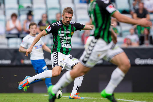 GAIS Dardan Rexhepi skjuter 2-0