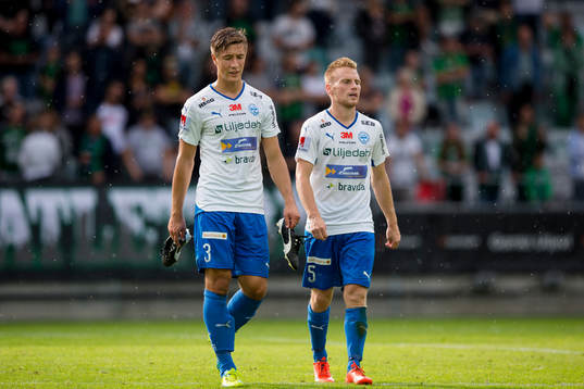 Värnamos Johan Andersson och Tobias Englund deppar