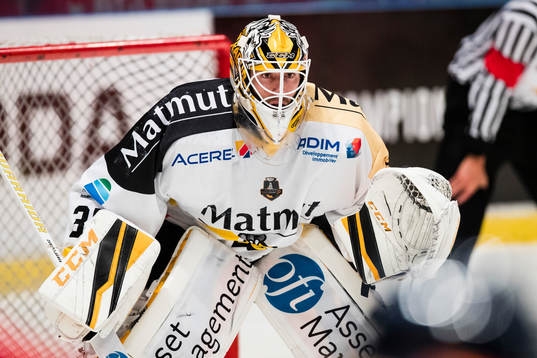 Rouen Dragons målvakt Dany Sabourin