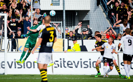Örebros målvakt Oscar Jansson
