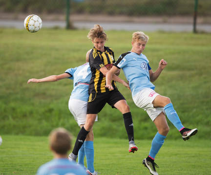 i matchen för pojkar födda 2000 mellan IFK Hässleholm