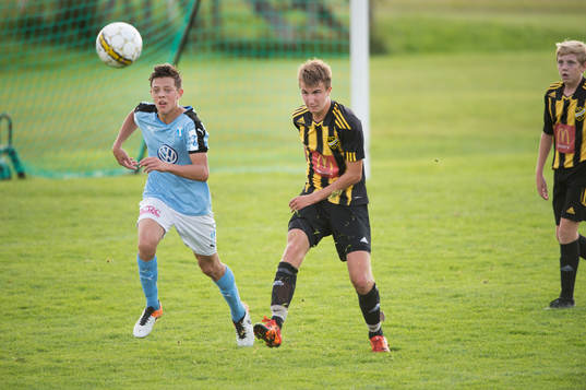 i matchen för pojkar födda 2000 mellan IFK Hässleholm
