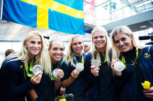 Sofia Jakobsson, Elin Rubensson, Jonna Andersson, Emelie