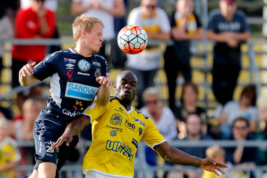 Gefles Martin Rauschenberg och Falkenbergs Hakeem Araba