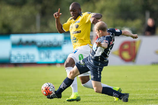 Falkenbergs Hakeem Araba och Gefles Jonas Lantto