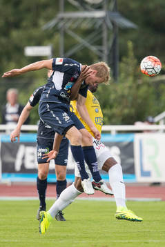 Gefles Martin Rauschenberg och Falkenbergs Hakeem Araba