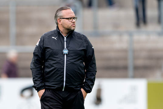 Halmstads assisterande tränare Andreas Jankevics före