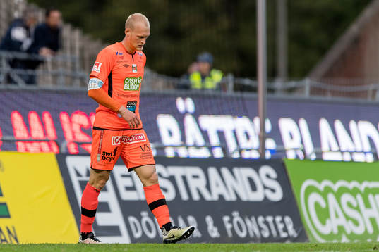 Varbergs Viktor Nilsson deppar
