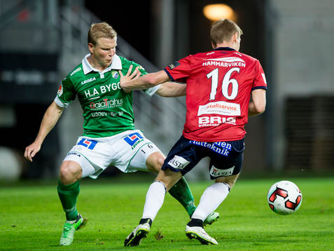 Ljungskiles David Frölund mot Örgrytes Sebastian Ohlsson