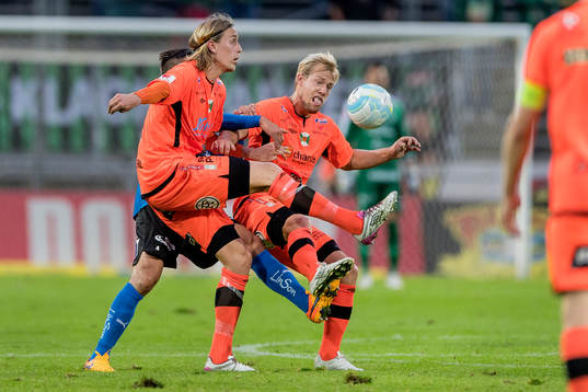 Varbergs Joakim Lindner och Mats Andre Kaland