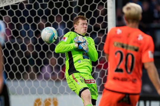 Varbergs målvakt Joakim Wulff