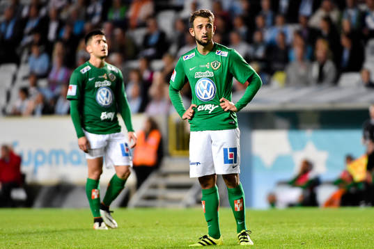 Jönköpings Tom Siwe och Robert Gojani deppar