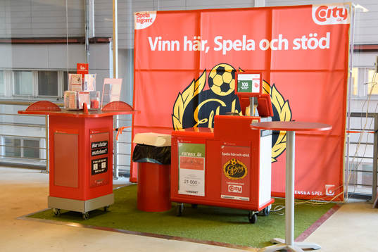 Svenska spels monter