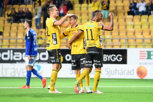 Elfsborgs Issam Jebali jublar