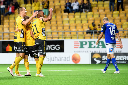 Elfsborgs Issam Jebali jublar