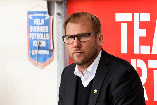 Elfsborgs manager Magnus Haglund