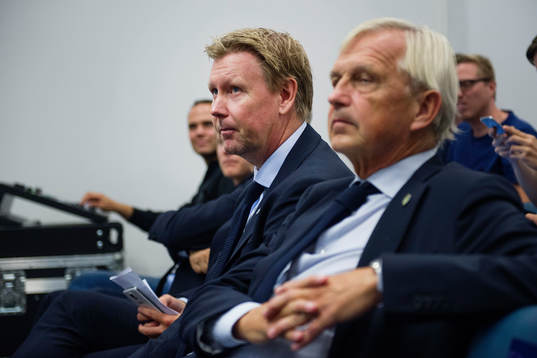 Sveriges assisterande förbundskapten Peter Wettergren