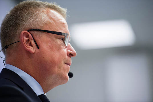 Sveriges förbundskapten Jan Andersson
