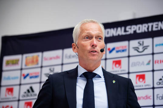 Svenska fotbollförbundets generalsekreterare Håkan