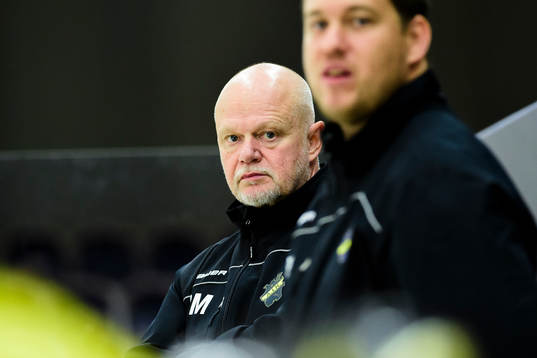 s tränare Roger Melin och assisterande tränare Patrik