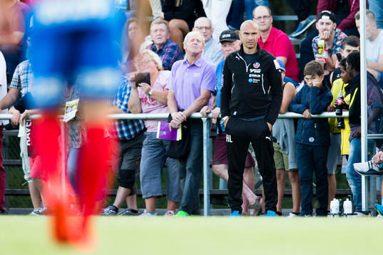 Helsingborgs manager Henrik Larsson