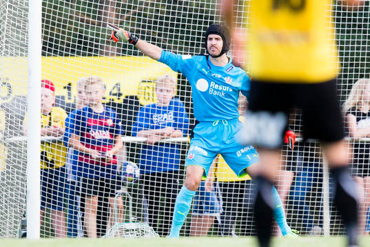 Helsingborgs målvakt Matt Pyzdrowski