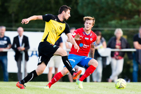 Gnosjös Bujar Ferizi mot Helsingborgs Alexander