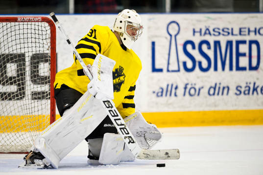 s målvakt Linus Lundin