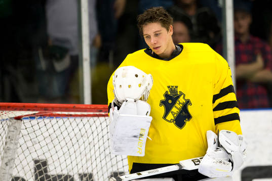s målvakt Linus Lundin