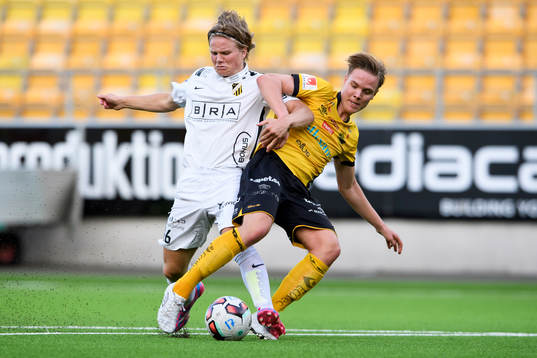 Häckens Felix Stengarn och Elfsborgs Marcus Ejerblad