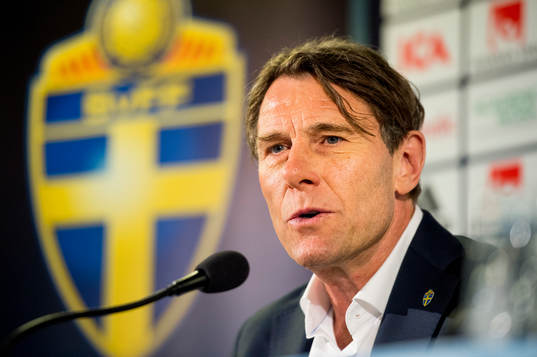 Håkan Ericson, förbundskapten för U21-landslaget i