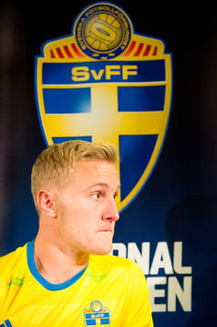 Franz Brorsson, Malmö FF debutant i U21-landslaget i