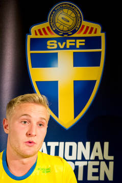 Franz Brorsson, Malmö FF debutant i U21-landslaget i