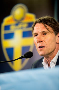 Håkan Ericson, förbundskapten för U21-landslaget i