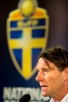 Håkan Ericson, förbundskapten för U21-landslaget i