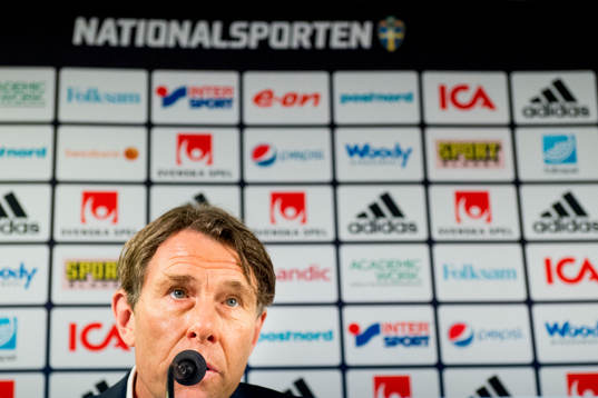 Håkan Ericson, förbundskapten för U21-landslaget i