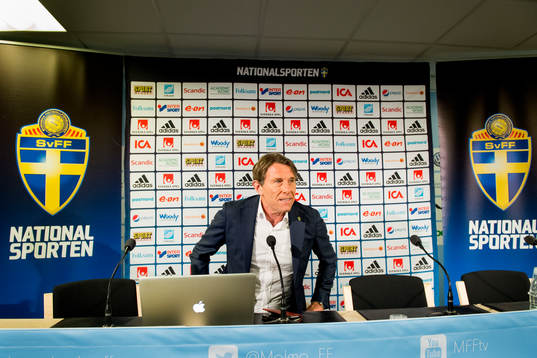 Håkan Ericson, förbundskapten för U21-landslaget i