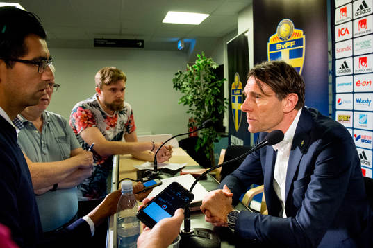 Håkan Ericson, förbundskapten för U21-landslaget i
