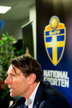 Håkan Ericson, förbundskapten för U21-landslaget i