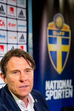 Håkan Ericson, förbundskapten för U21-landslaget i