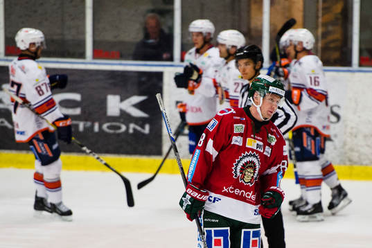 Frölundas John Nyberg deppar