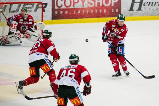 Frölundas, Joel Lundqvist, Erik Nyström och John Nyberg