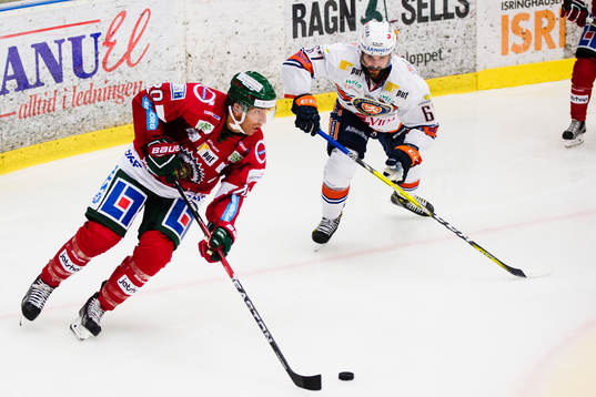Frölundas Joel Lundqvist och Linus Fröberg