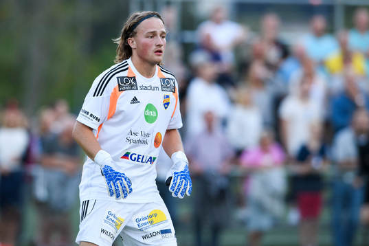 Gauthiods målvakt Anton Larsson