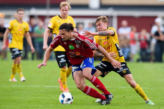 Gauthiods Wiktor Wersén och Elfsborgs Thomas Kind Bendiksen